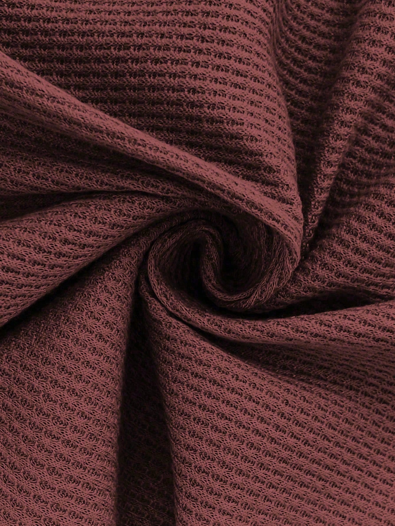 EMERY ROSE Solid Color Half-Breasted Drop Shoulder T-Shirt